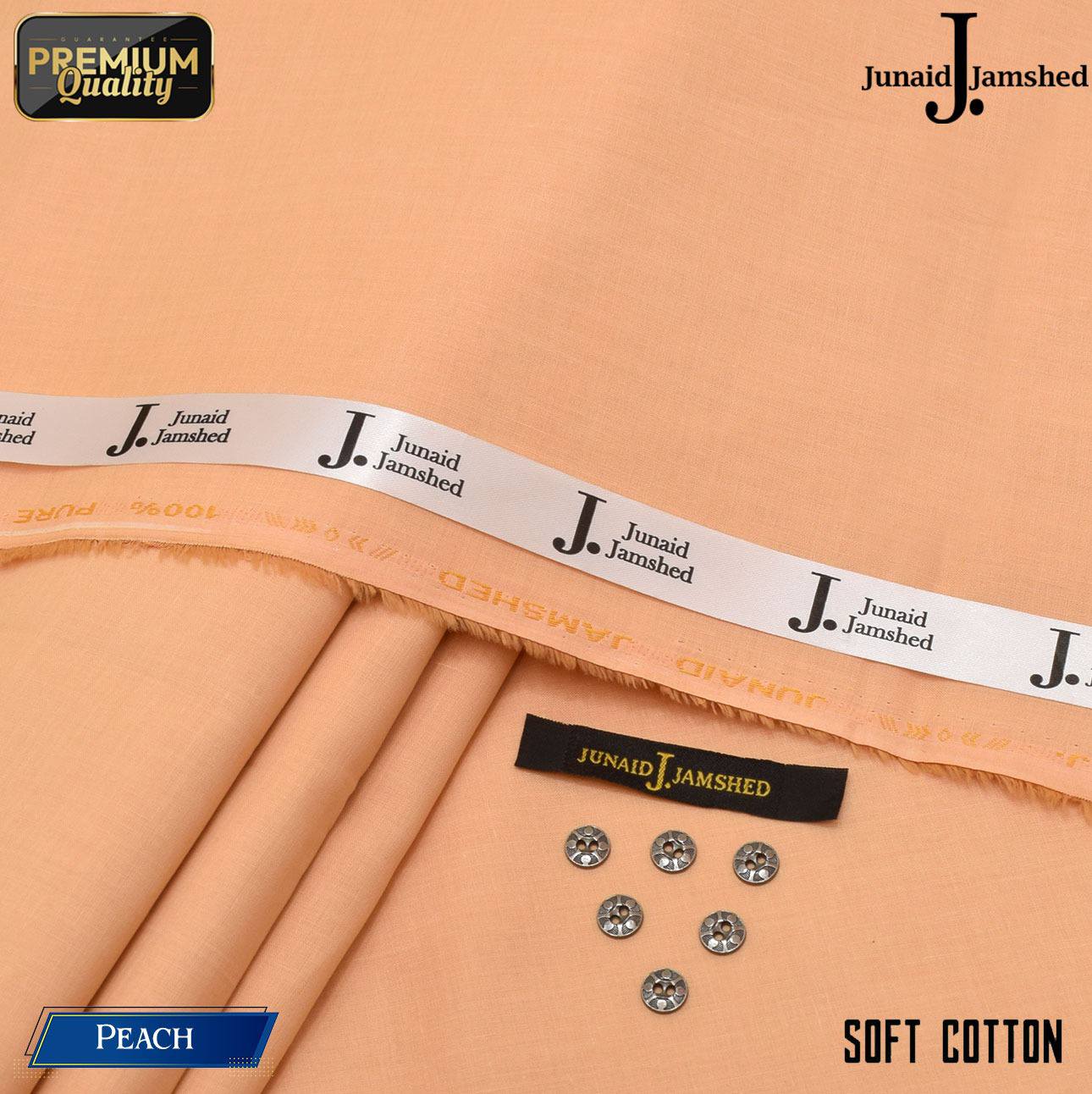Junaid Jamshed Egyptian Cotton Peach
