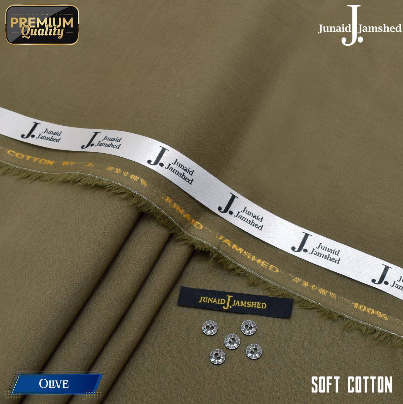 Junaid Jamshed Egyptian Cotton Olive