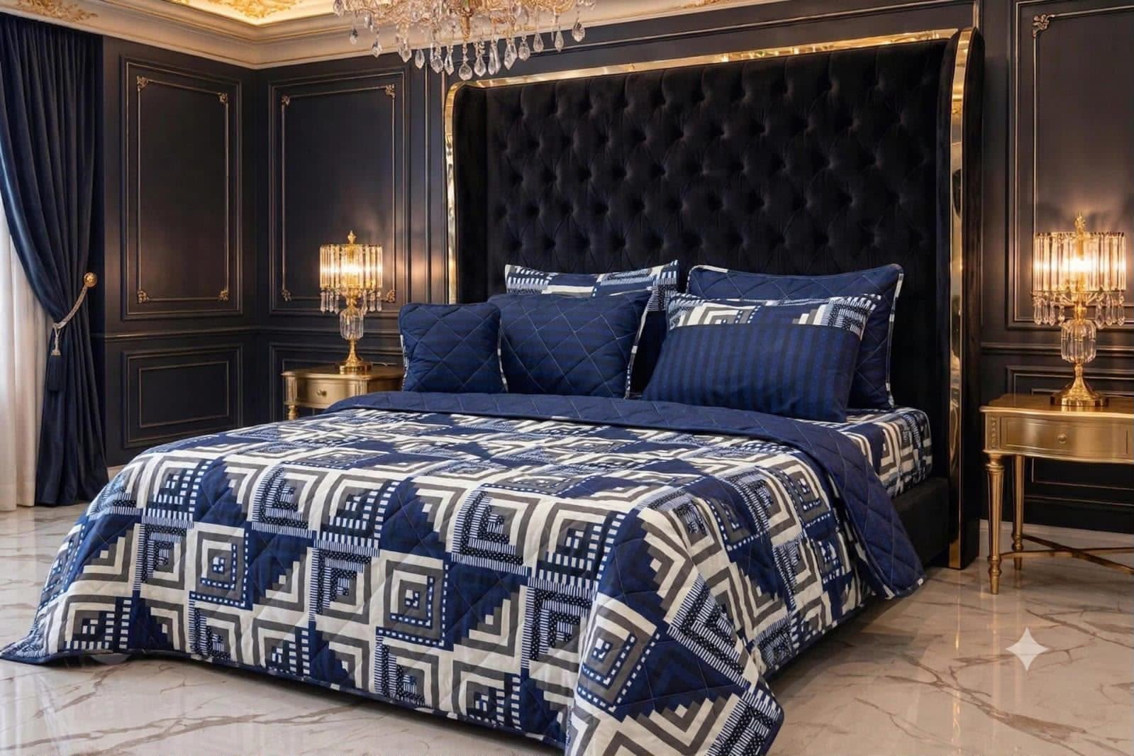 7PC Comforter Set (20) 7-Piece Premium Printed Comforter Set - Image 1